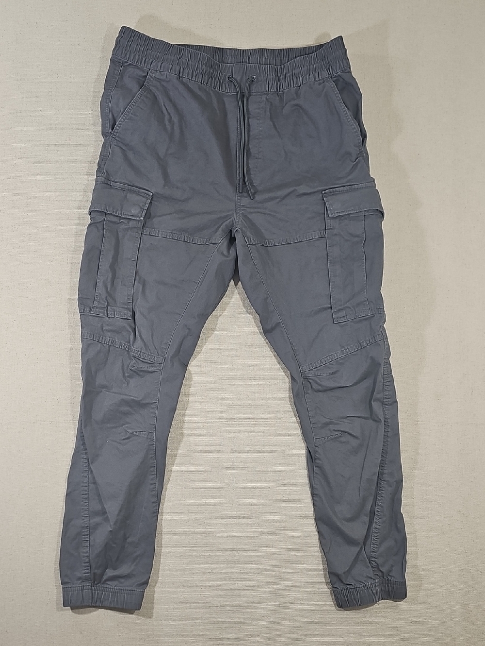 H&M Men's Slate Gray Cargo Joggers